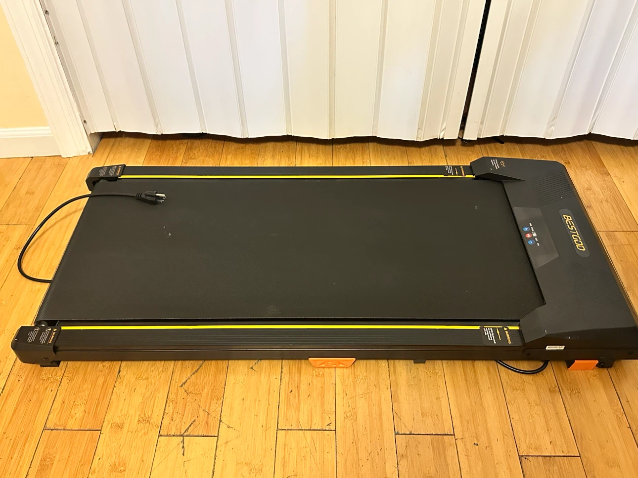 Yoleco Adjustable Weight Bench+ Walking Pad Treadmill - photo 4