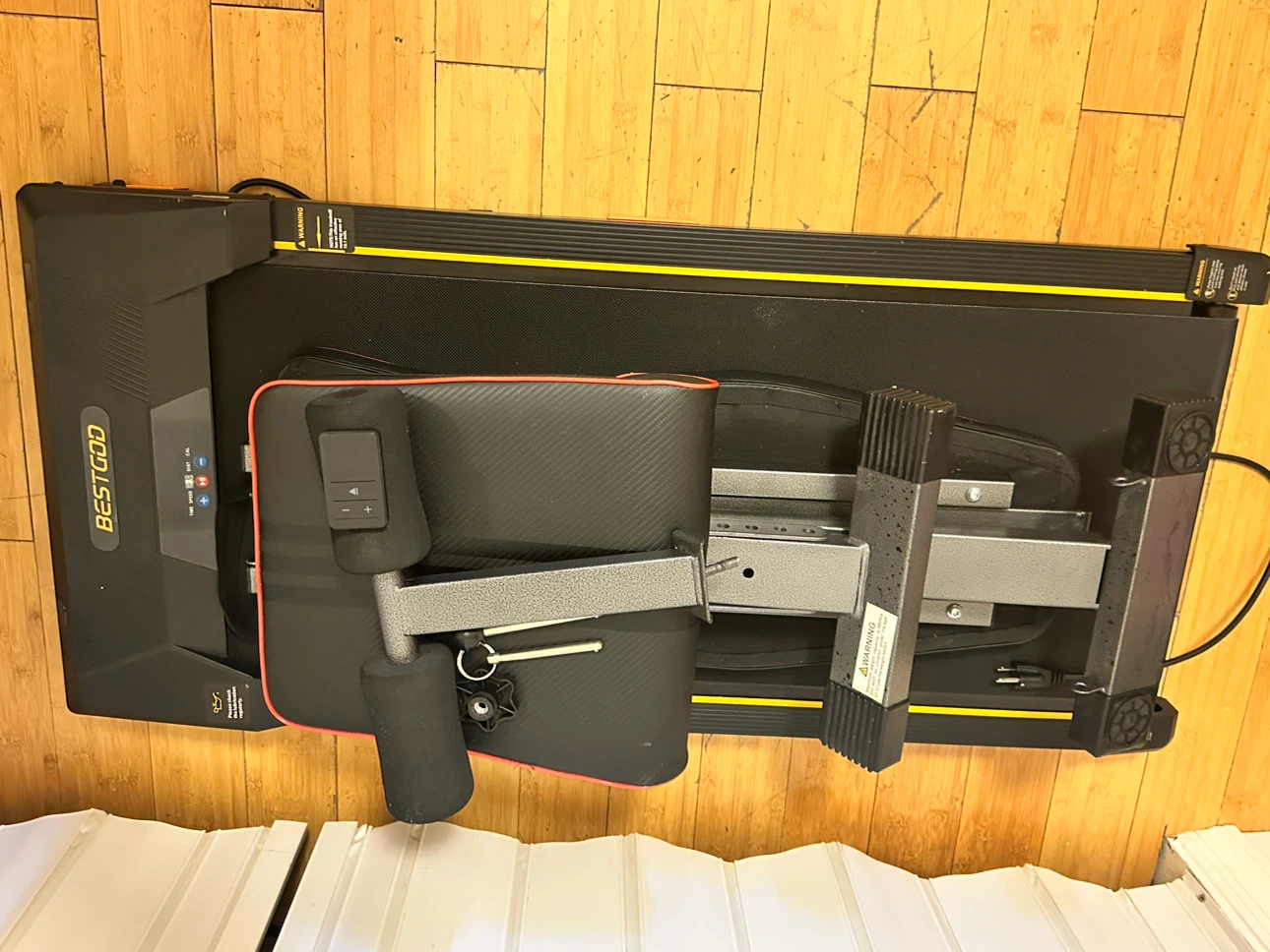 Yoleco Adjustable Weight Bench+ Walking Pad Treadmill - photo 5