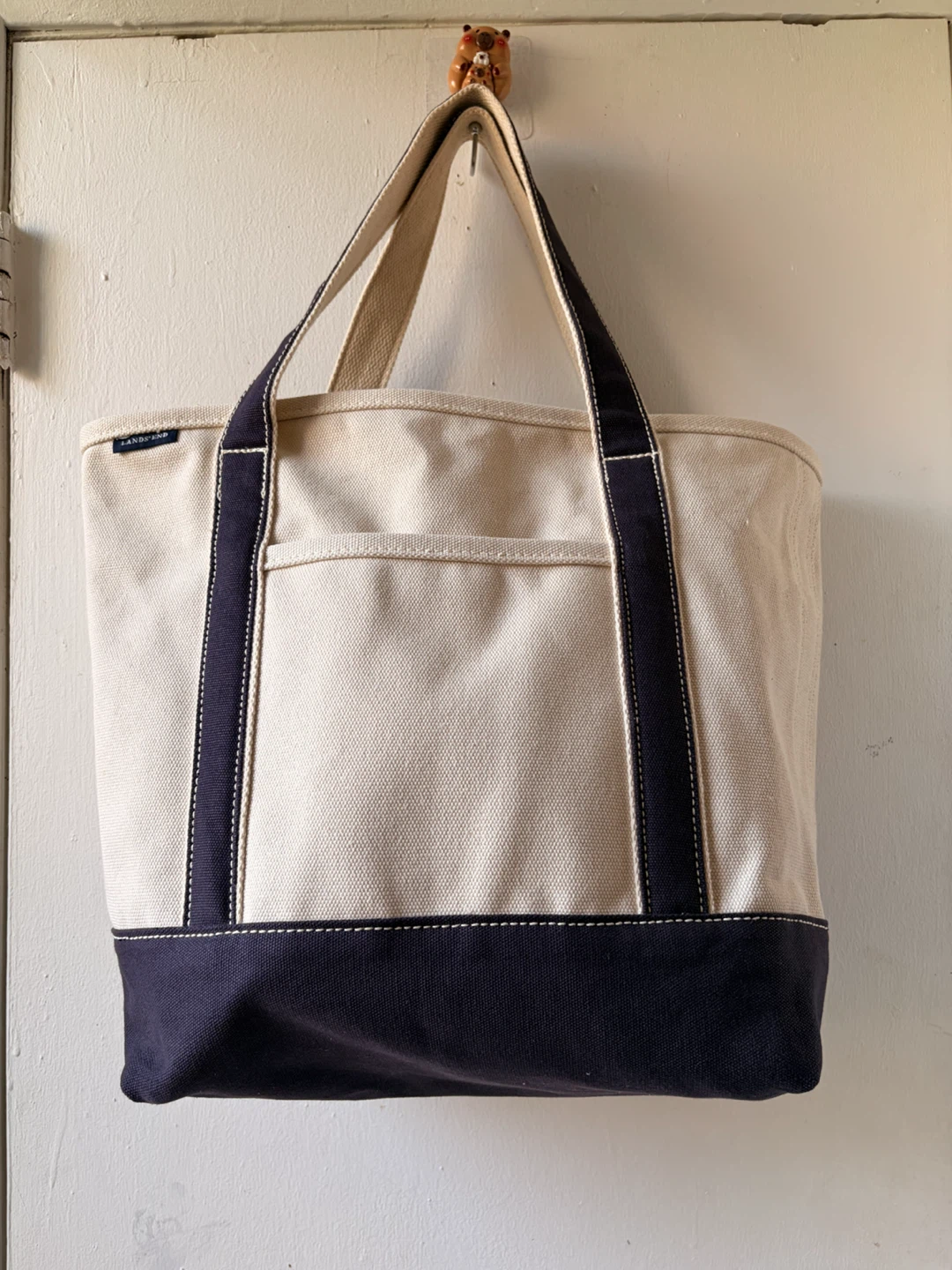 Lands ends tote bag