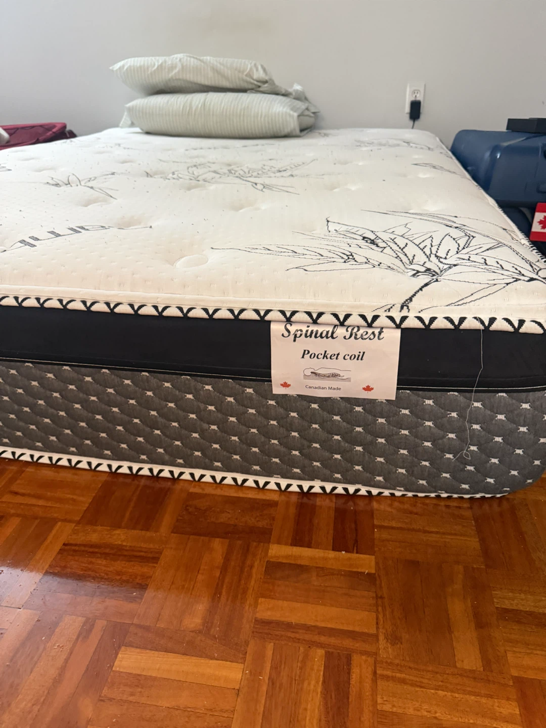 Spinal Rest Pocket Coil queen Mattress 10 inch for free
