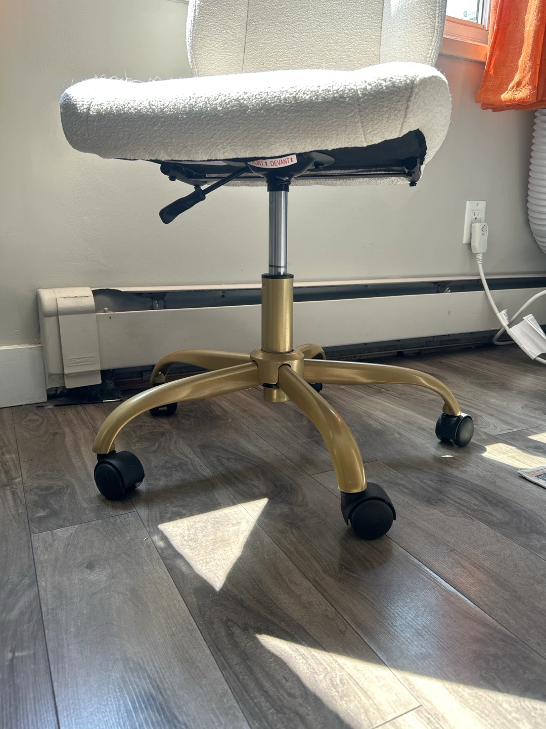White Sherpa Office Chair - photo 2