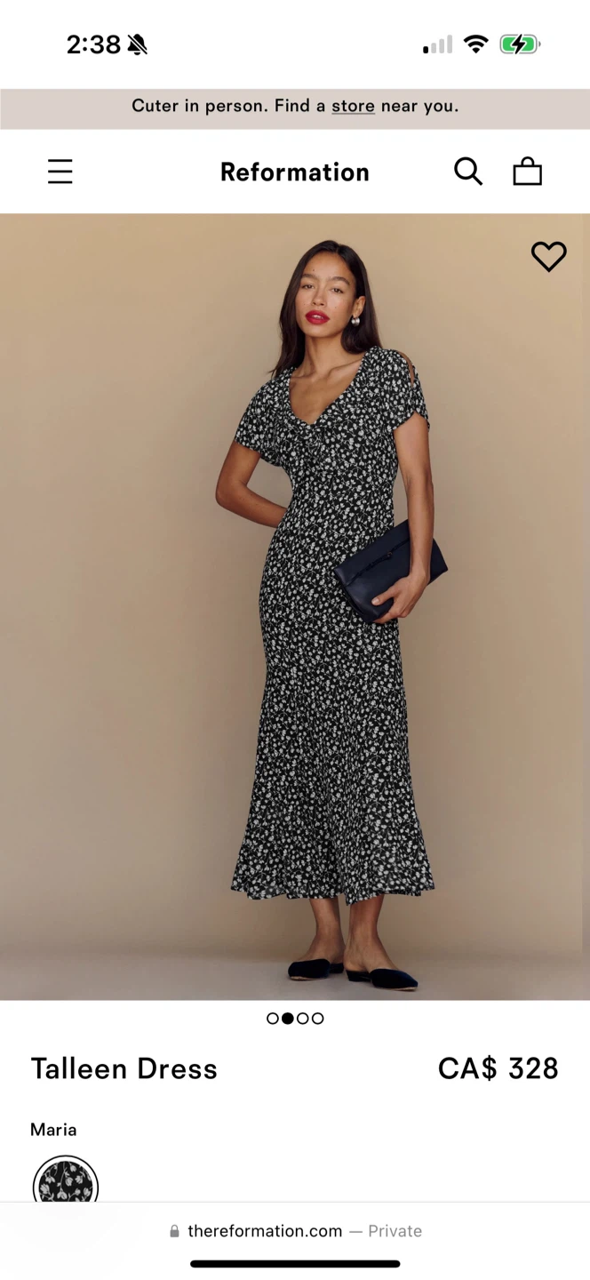 Reformation Talleen Dress
