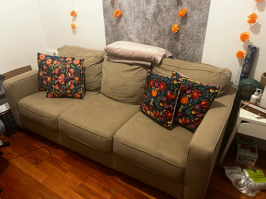 Cozy Beige Couch