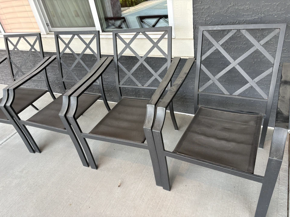 Outdoor Armchair with cushion with Tan Cushions - photo 3