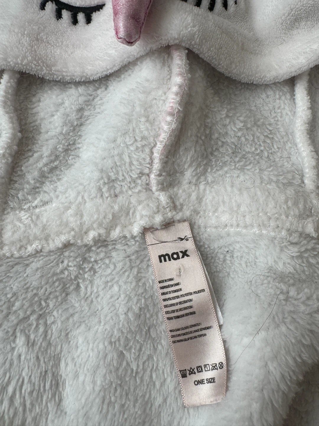 Max Unicorn Hooded Robe - photo 2