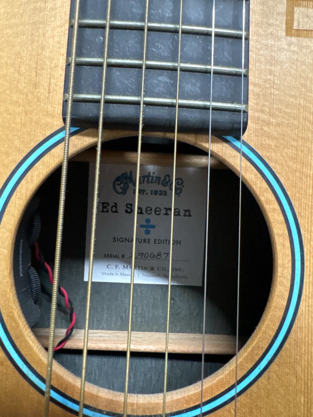 Martin & Co Ed Sheeran Signature Edition Acoustic Guitar - photo 2