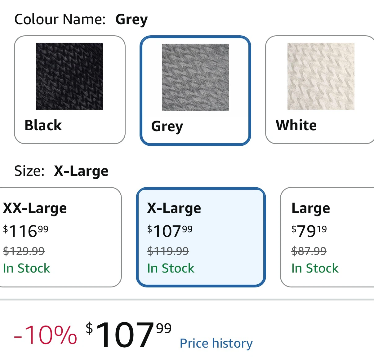 Hobestluk Grey X-Large Bean Bag Chair