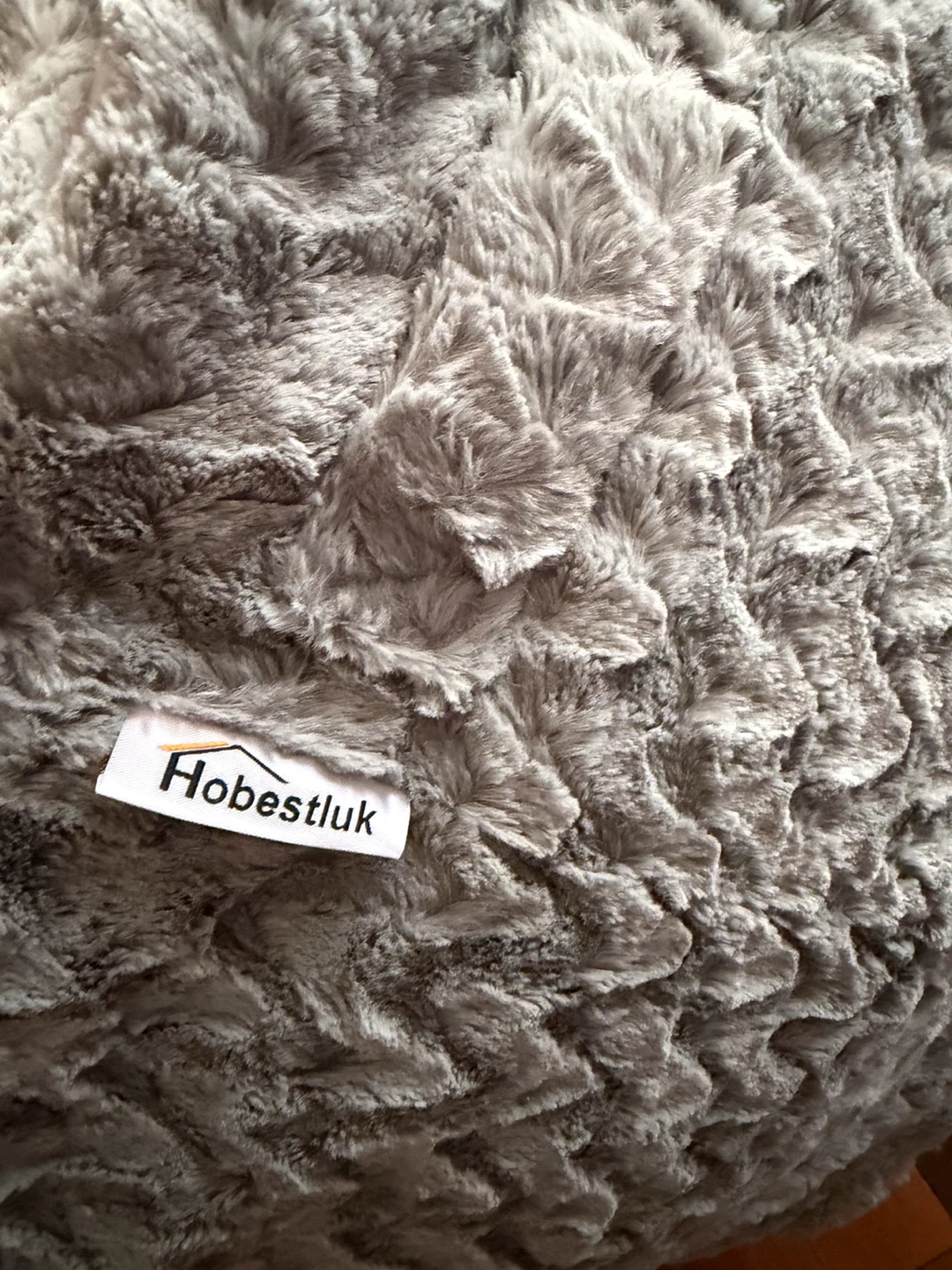Hobestluk Grey X-Large Bean Bag Chair - photo 5