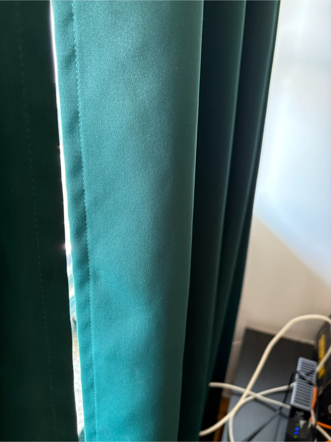 IKEA MAJGULL Curtains 145x250 cm Dark Green - photo 2