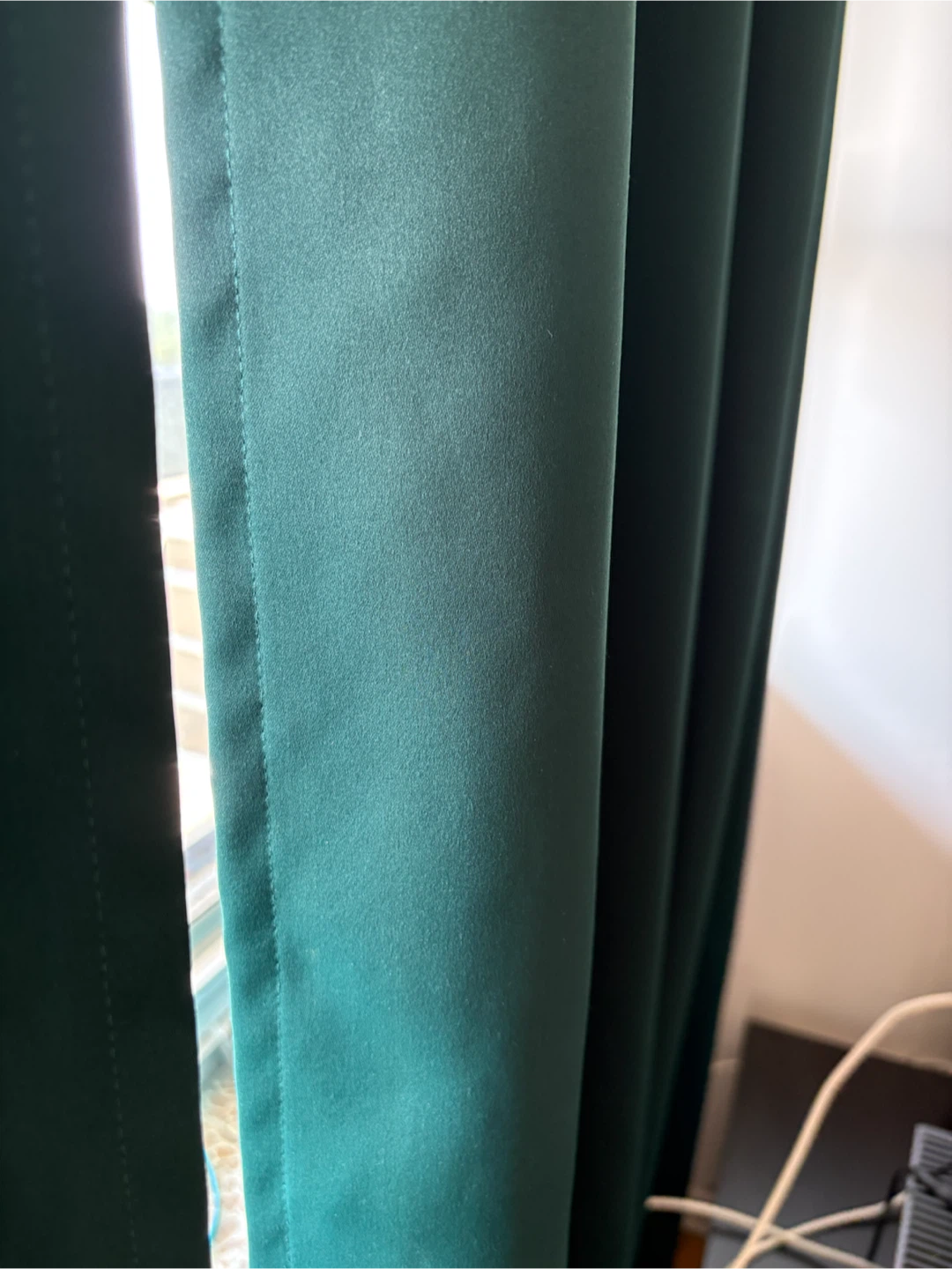IKEA MAJGULL Curtains 145x250 cm Dark Green - photo 3