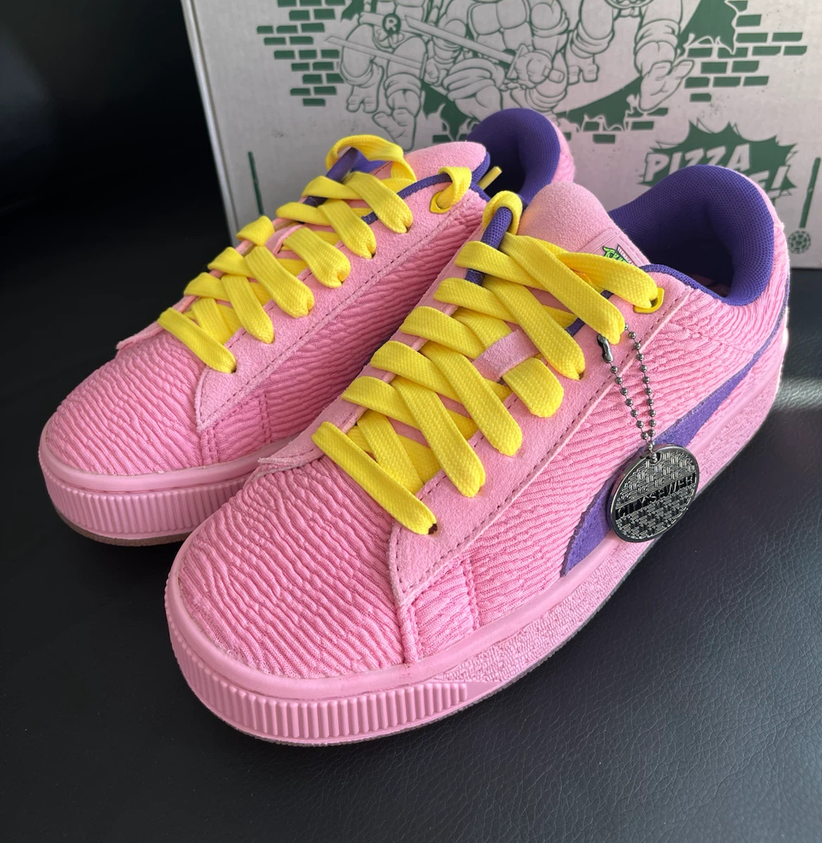 Puma TMNT Big Kid Sneakers 4.5/5.5 girls and boys shoes