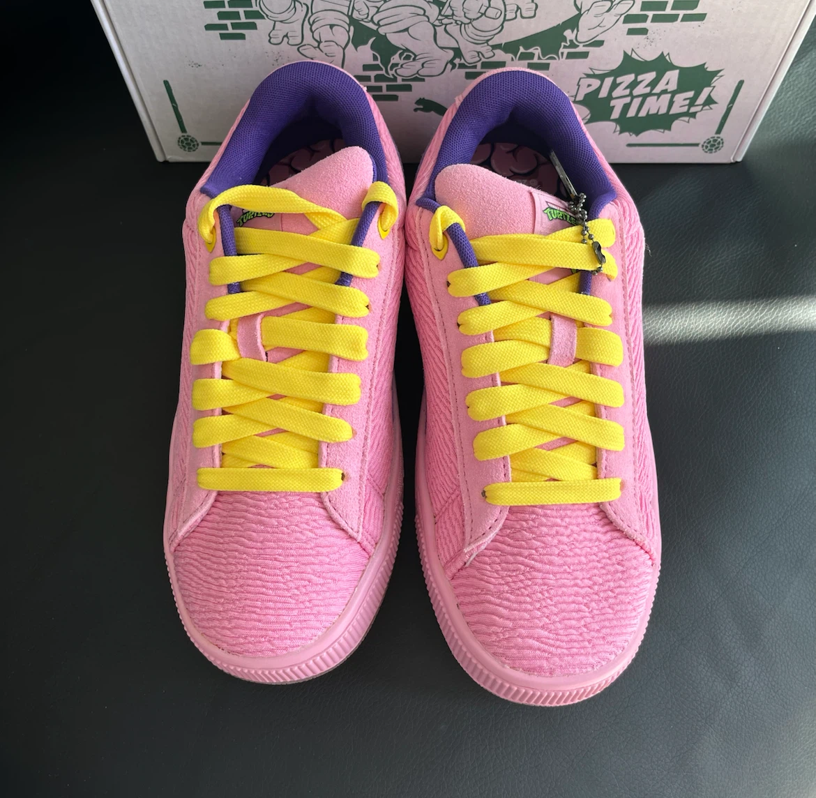 Puma TMNT Big Kid Sneakers 4.5/5.5 girls and boys shoes - photo 2
