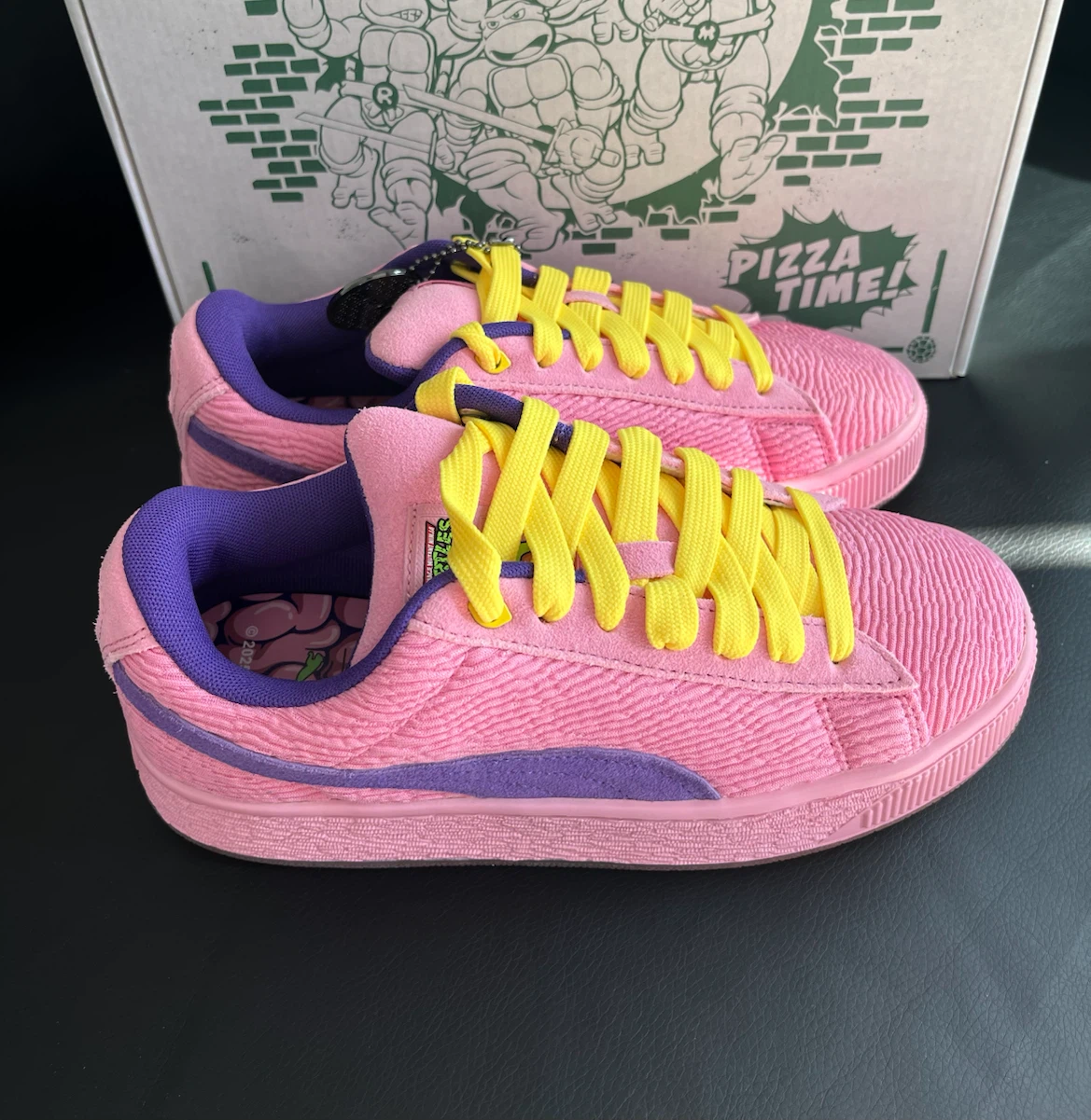 Puma TMNT Big Kid Sneakers 4.5/5.5 girls and boys shoes - photo 4