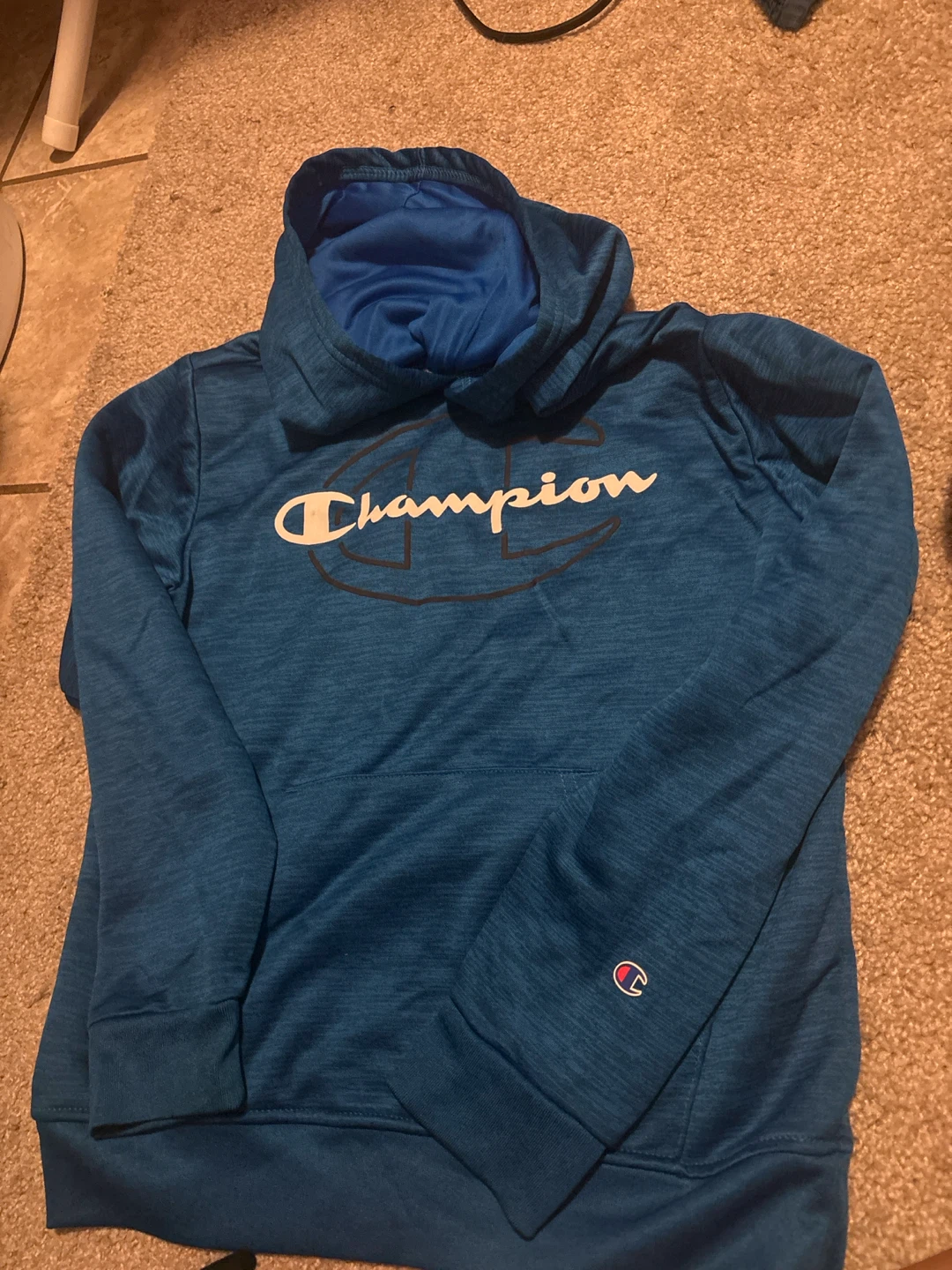 Champion Blue Hoodie