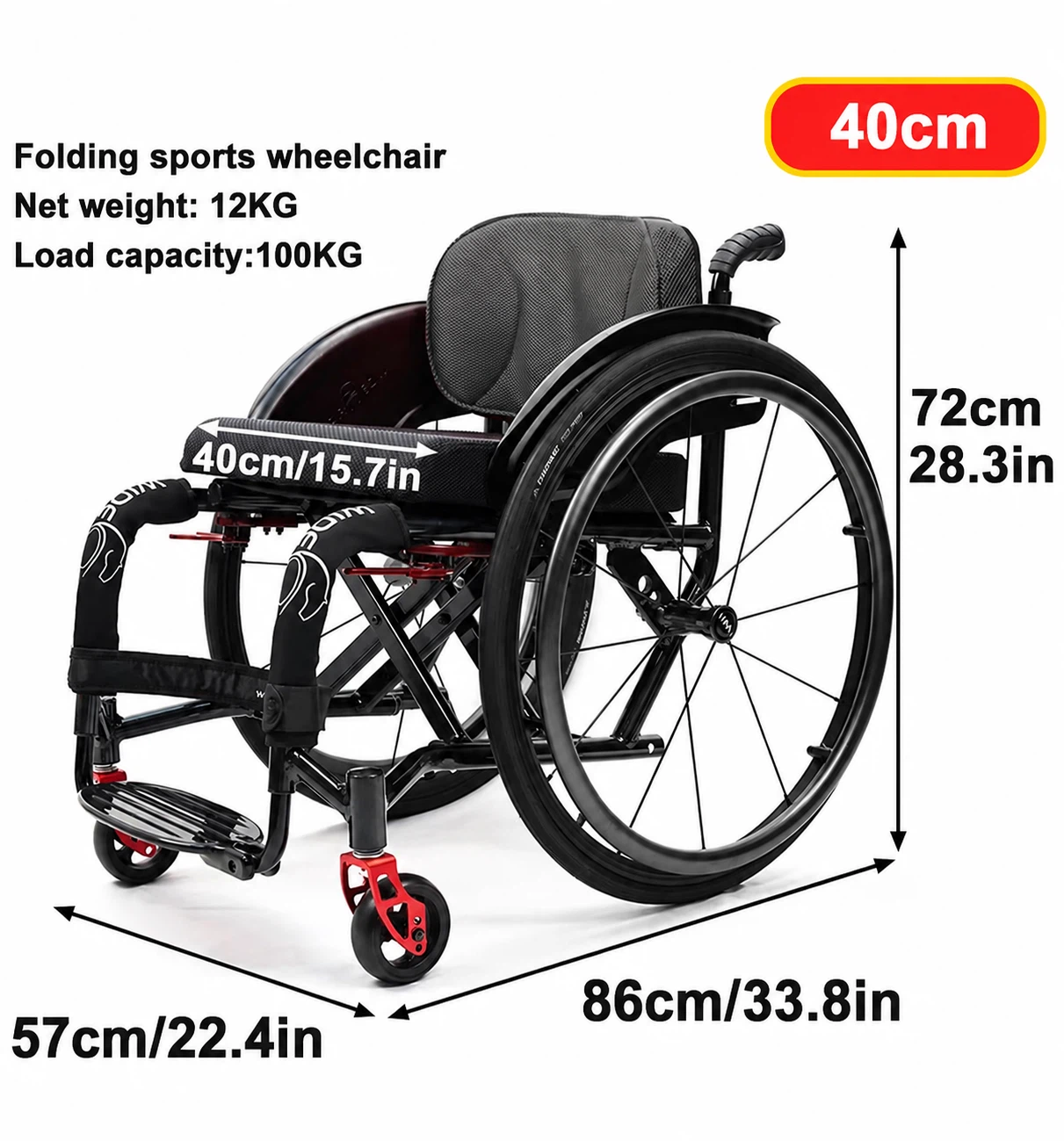 Brand New Wheelchair – Never Used (Original Packaging & Wraps)