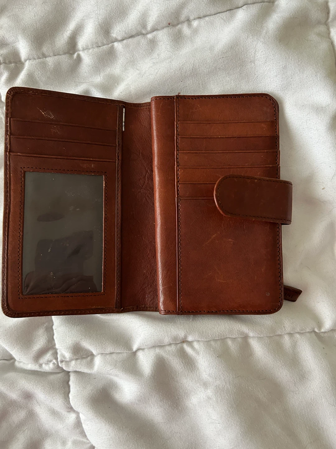 Mancini Brown Italian Leather Wallet - photo 2