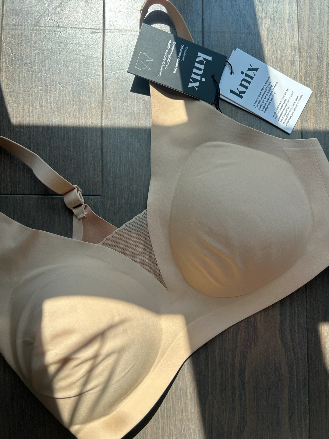 Knix Shadow Mesh Bra