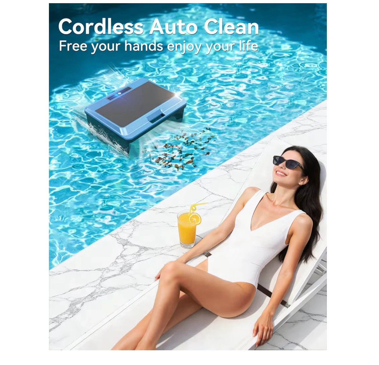 Poofata Intelligent Robotic Pool Cleaner - photo 2