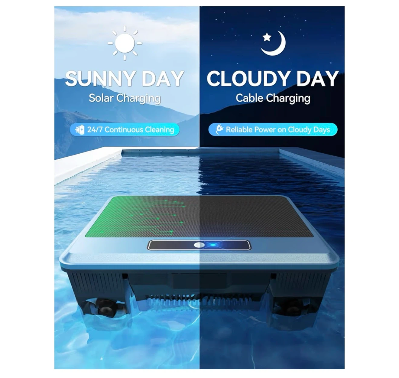 Poofata Intelligent Robotic Pool Cleaner - photo 3