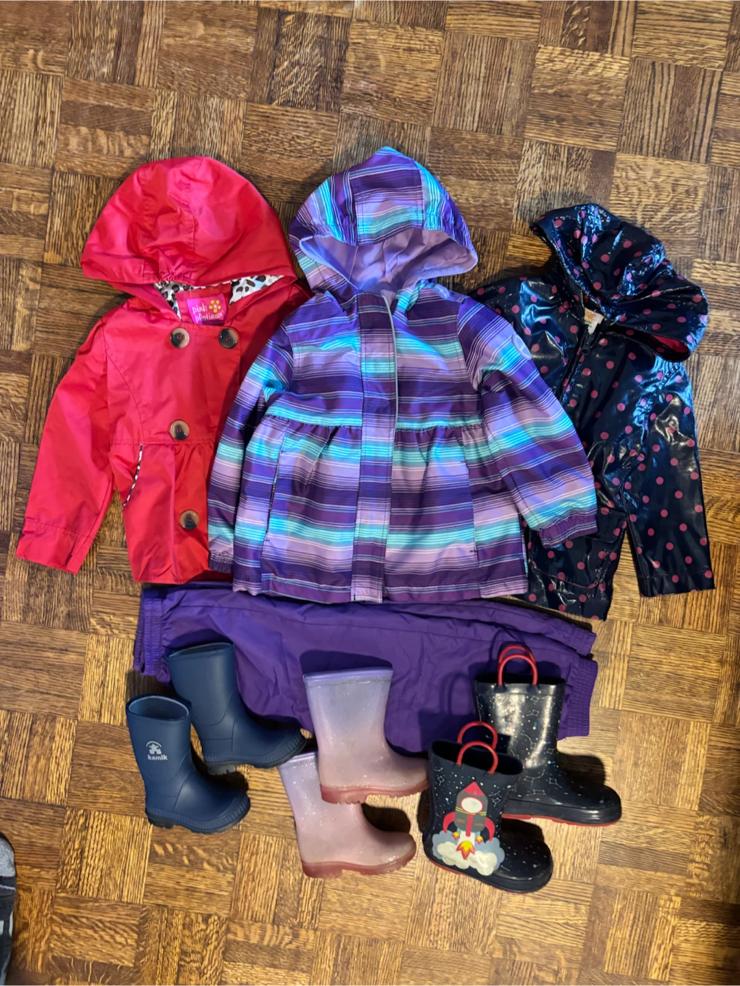 Toddler rain gear - variety of sizes