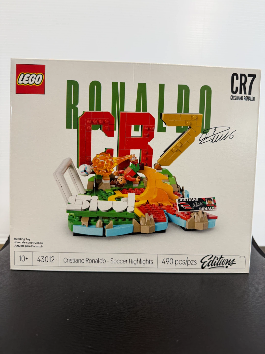 LEGO CR7 Cristiano Ronaldo Soccer Highlights Building Toy 43012