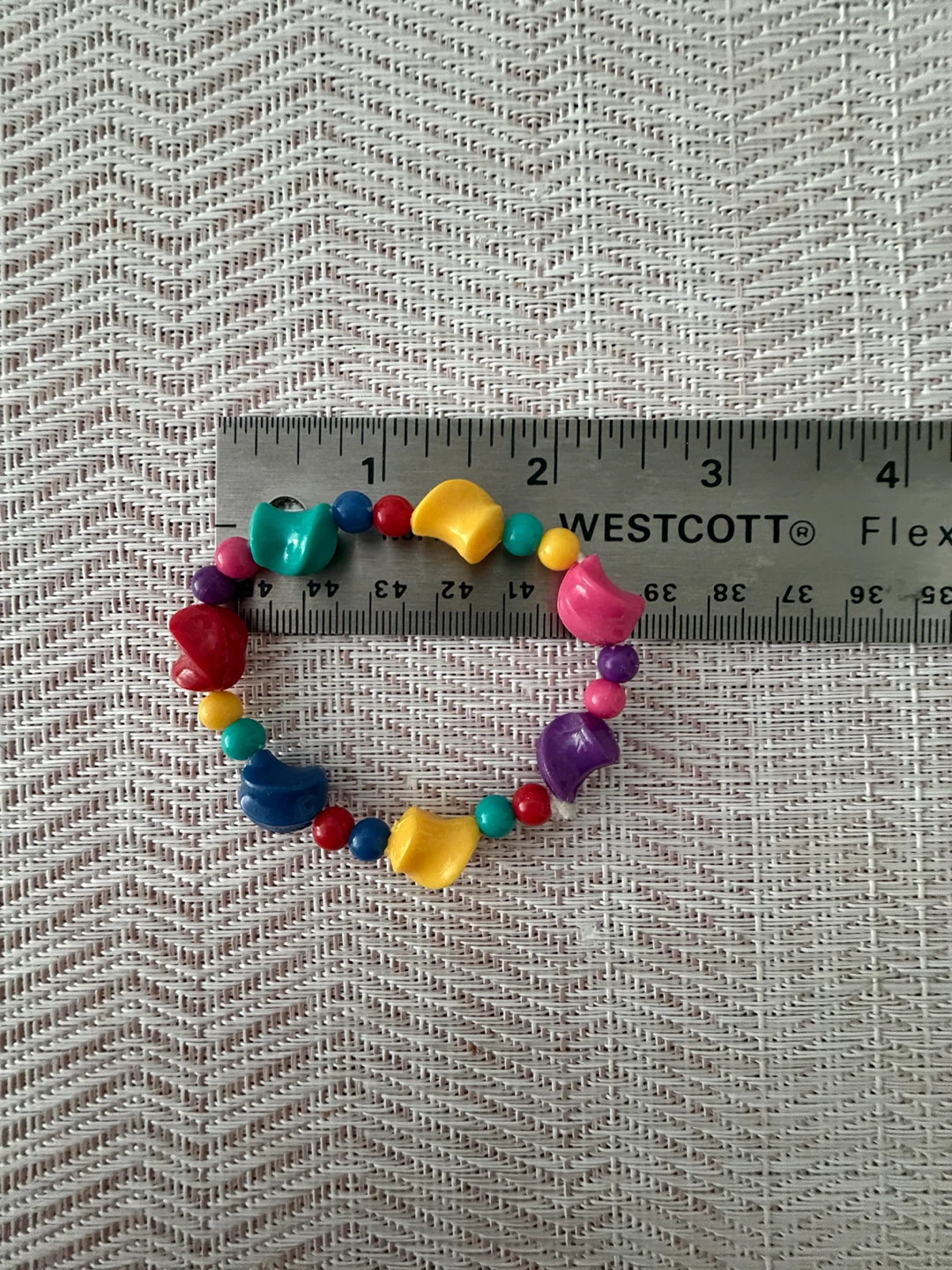 Colourful Beaded Child’s Bracelet - photo 2