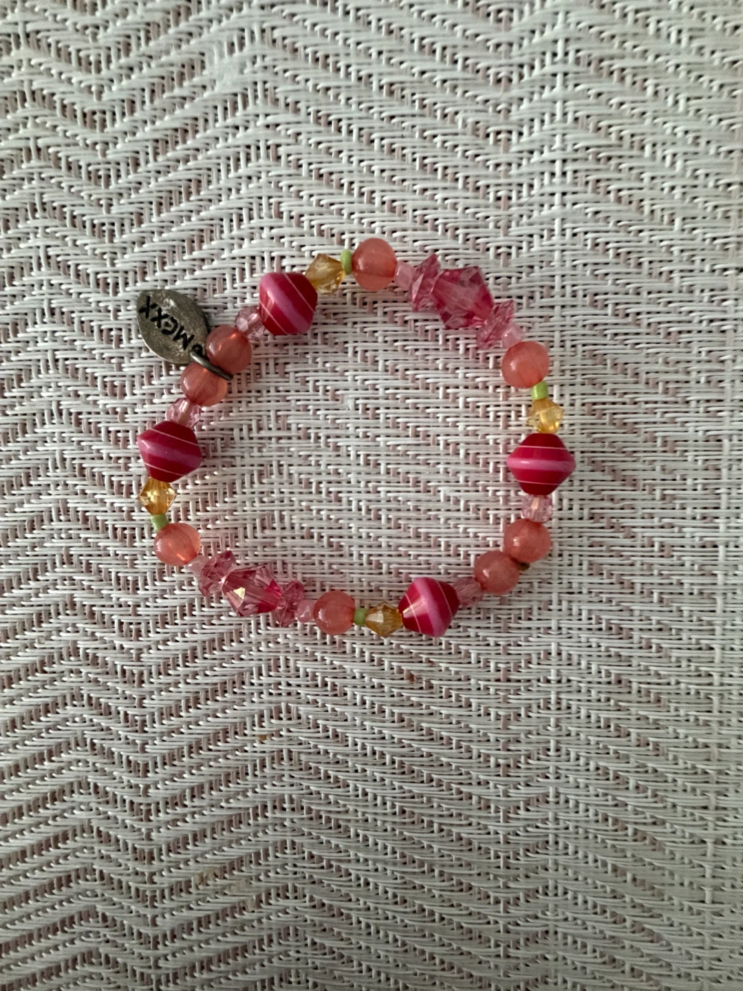 Pink Beaded Child’s Bracelet