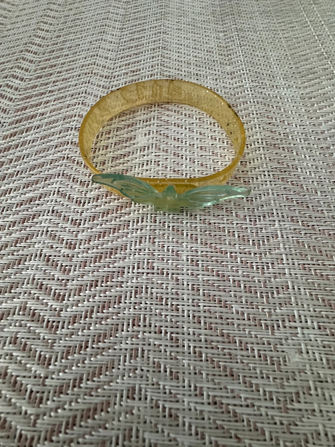 Yellow Bracelet with Fairy Charm - photo 2