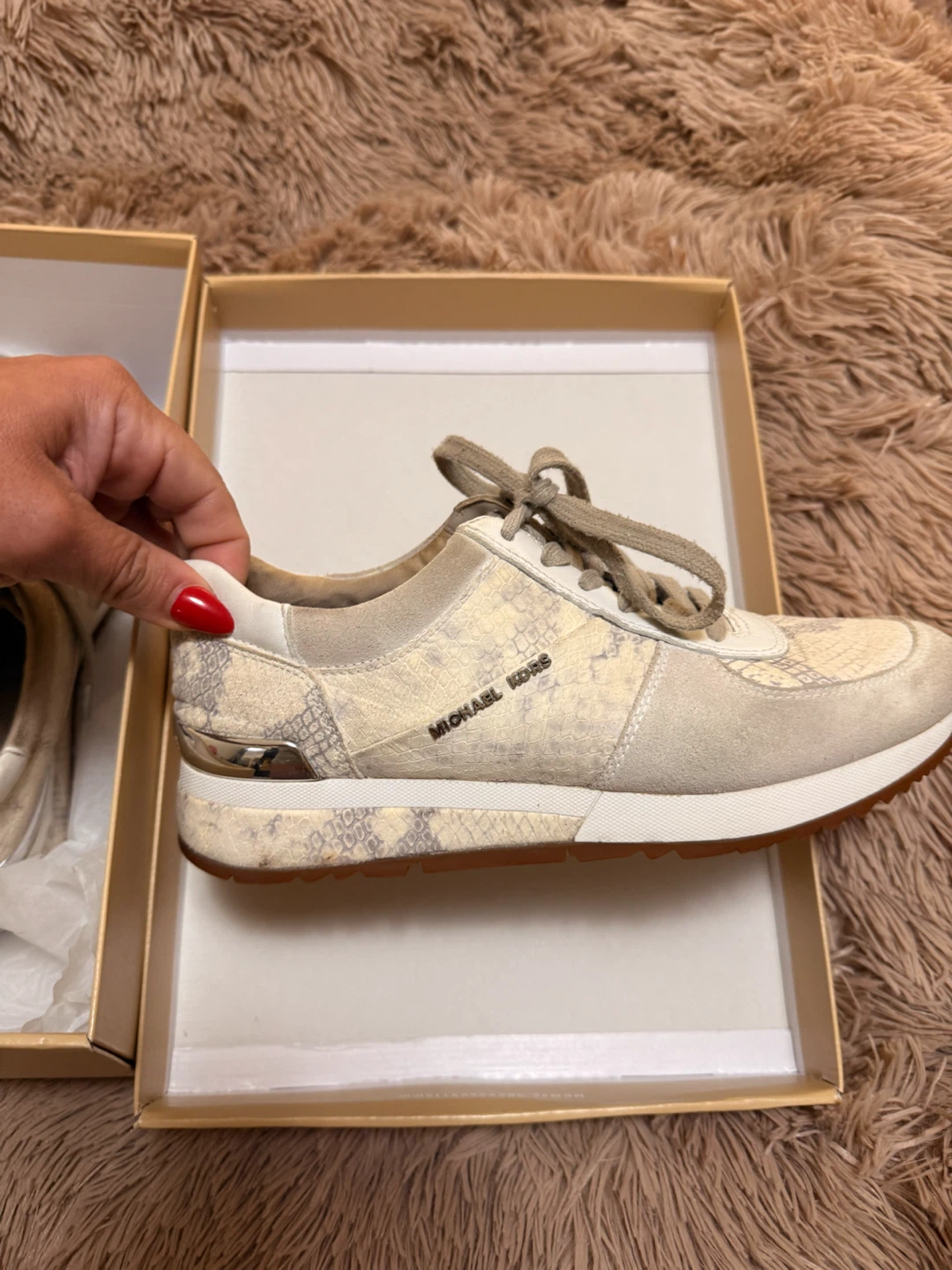 Michael Kors Allie Wrap Trainers - photo 2