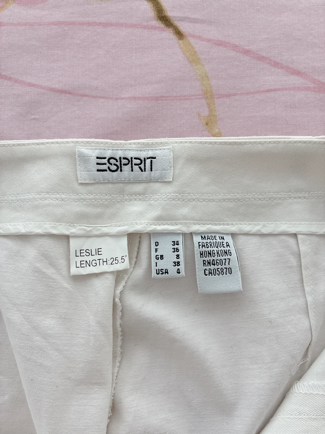 White Esprit Pants - Size 4 - photo 3