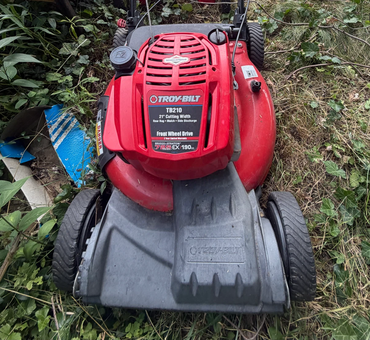 Troy-Bilt TB210 Lawnmower - photo 4