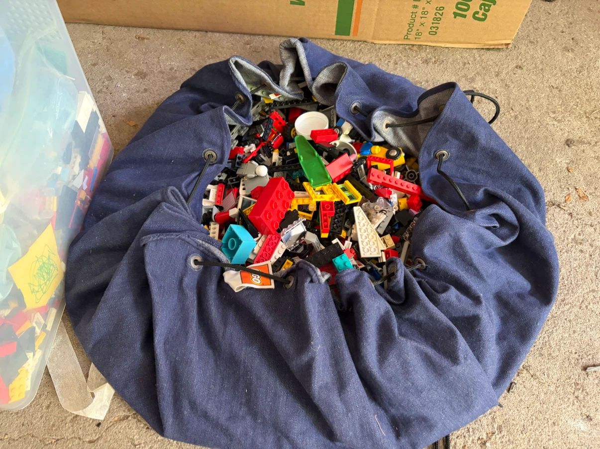 Thousands of Assorted Lego Bricks and Baseplates - photo 3