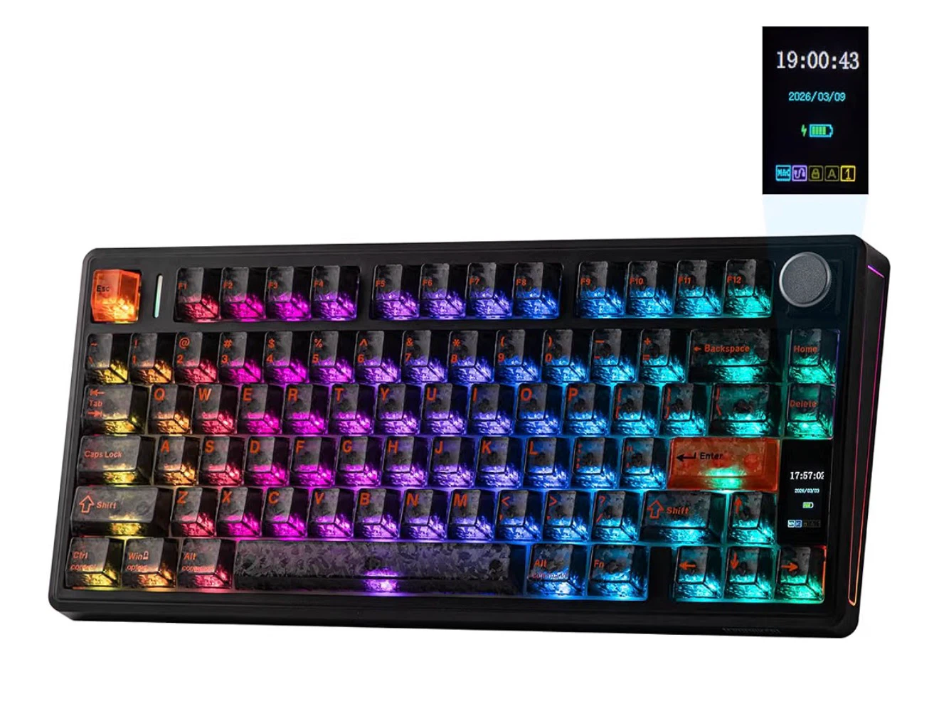 Custom Mechanical Keyboard with RGB Lights