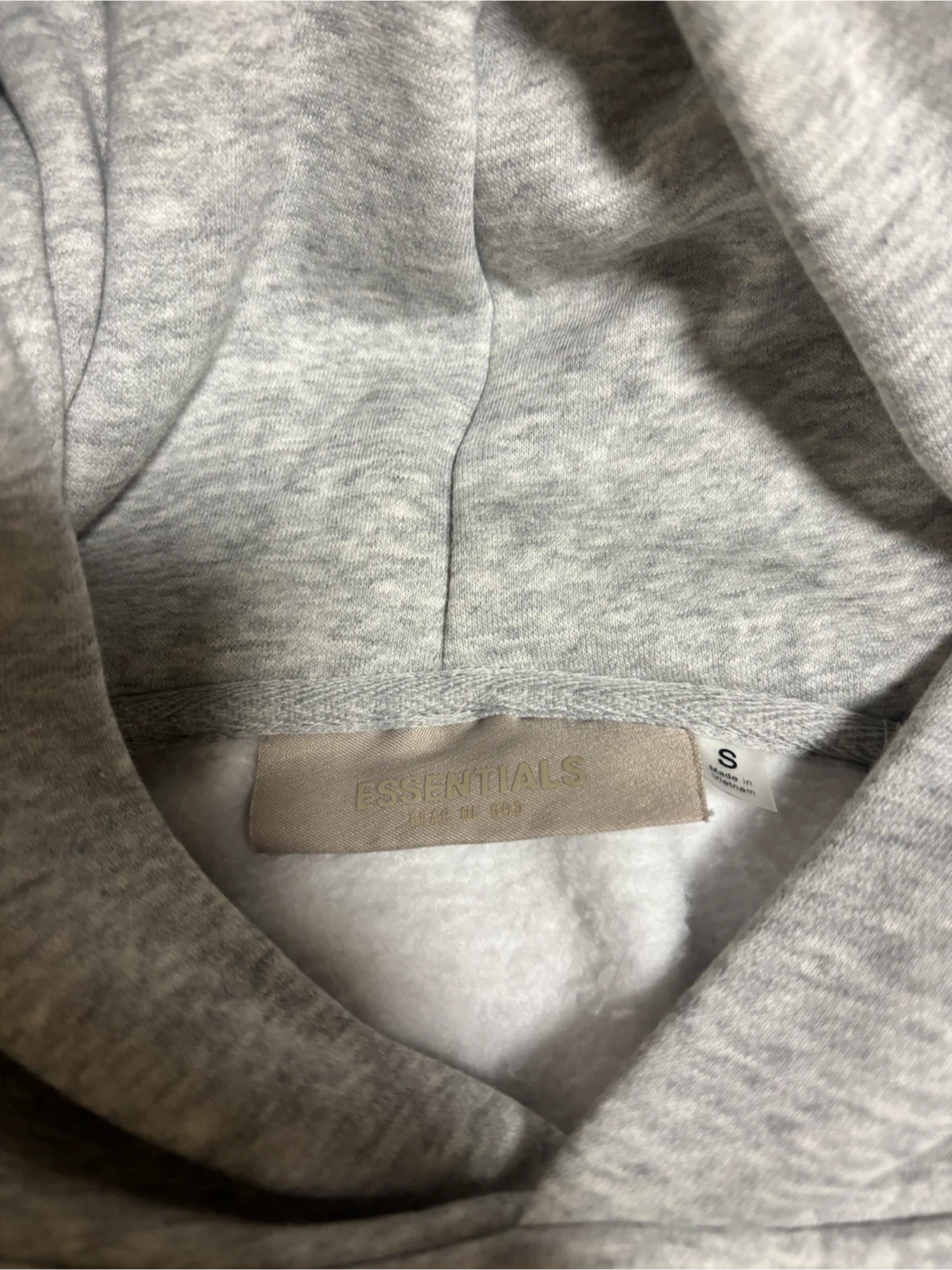 Essentials Fear of God Grey Hoodie - photo 4