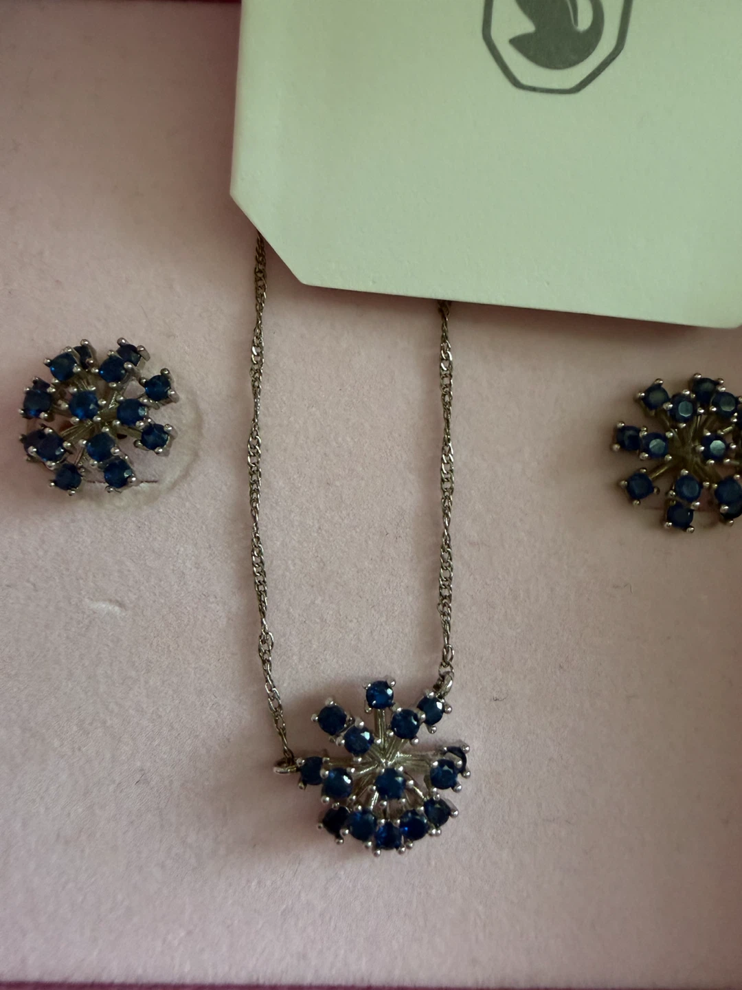 Swarovski Snowflake Necklace and Earrings Set - photo 4