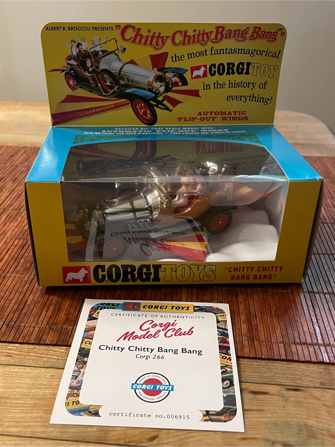 Corgi Chitty Chitty Bang Bang –  Reissue – New/Boxed
