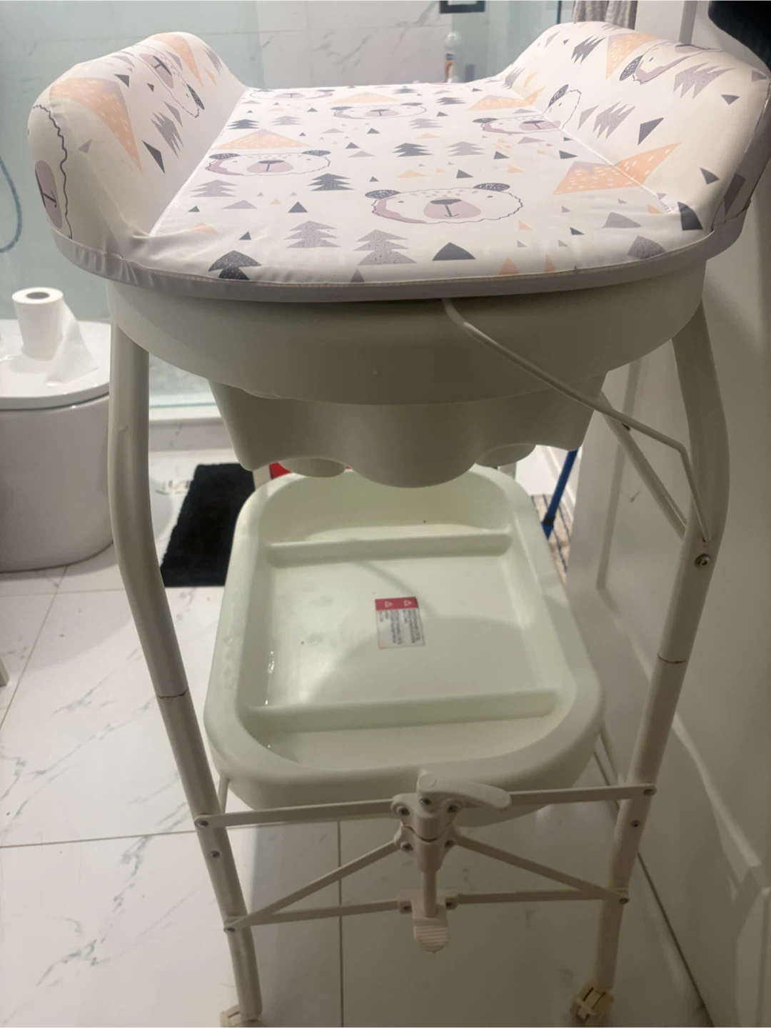 Baby Changing Table and Bath Station