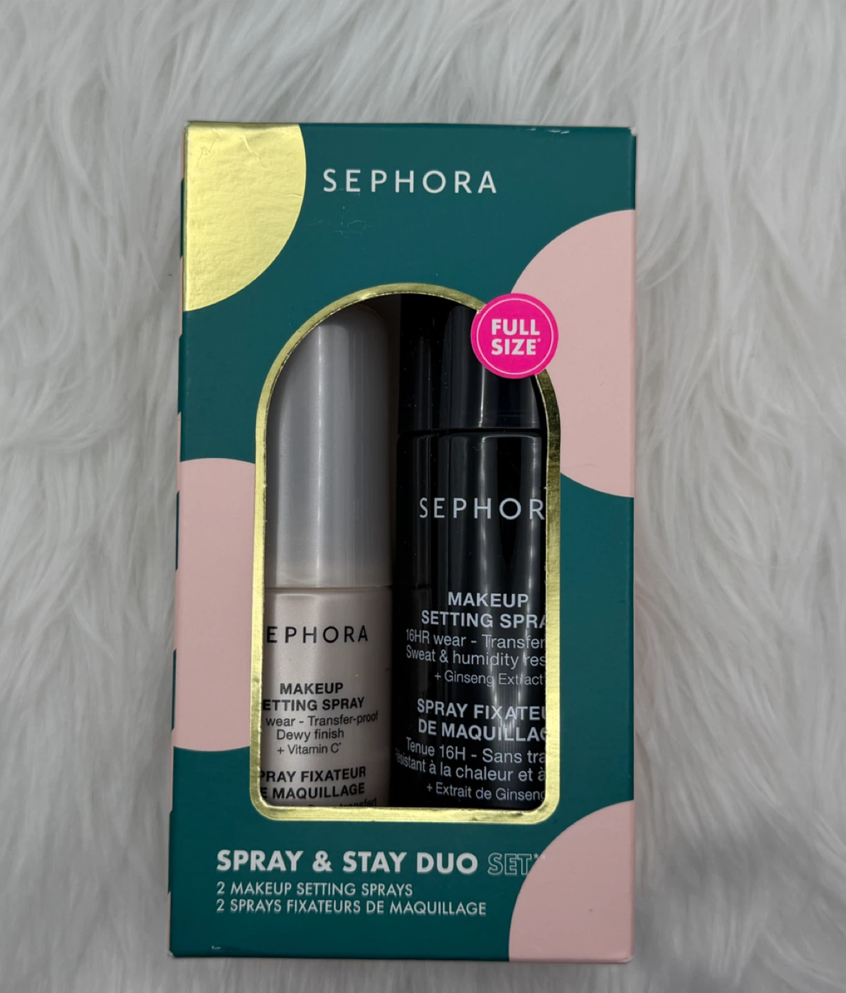 Sephora Collection Makeup Setting Spray Duo Set