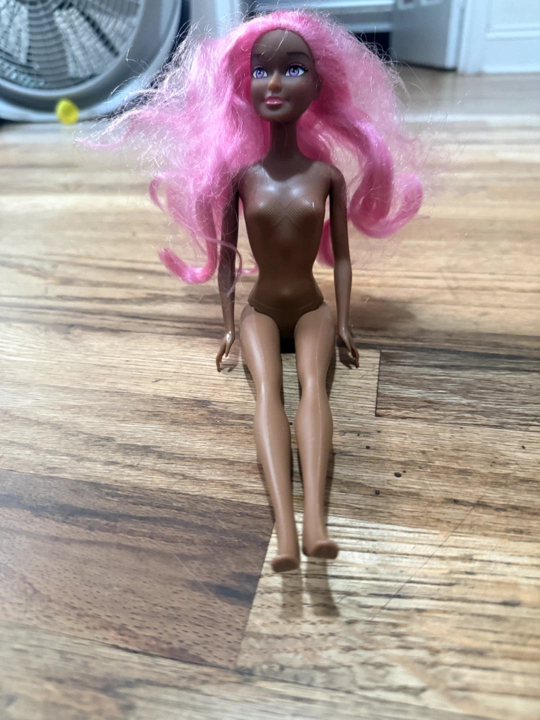 Fashion Doll with Pink Hair