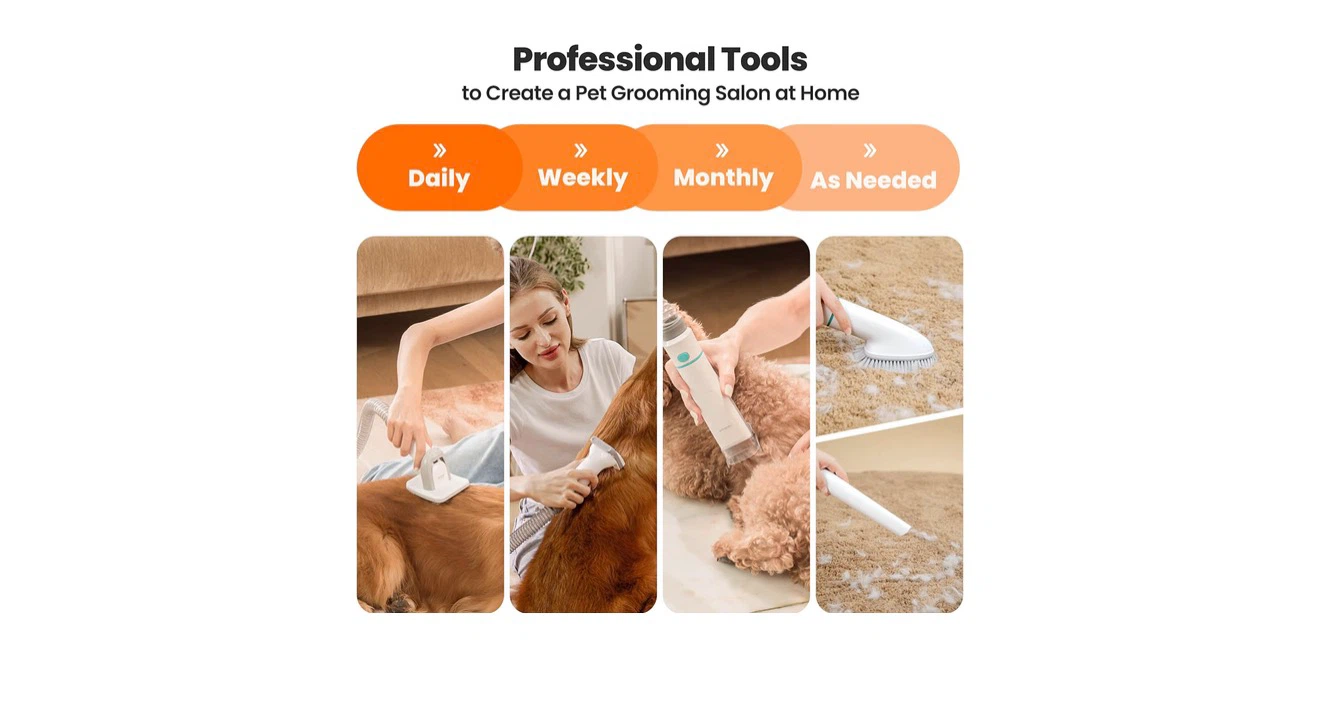 Neakasa 6-in-1 Pet Grooming Kit with Vacuum - photo 3