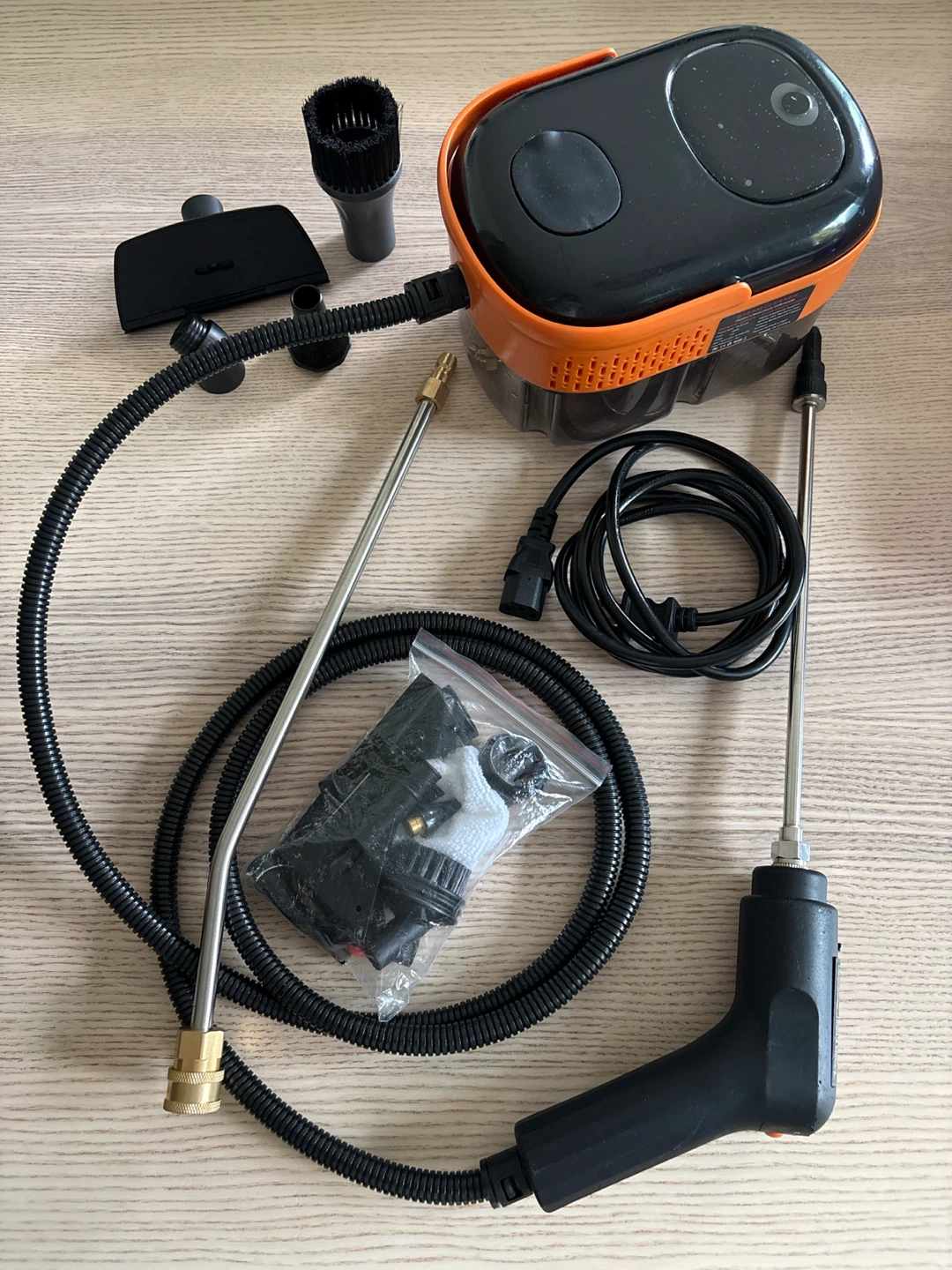 Portable Steam Cleaner with Accessories