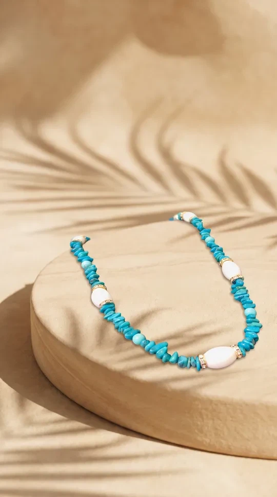 LA-RAZIEL Authentic Natural Turquoise Necklace - photo 2