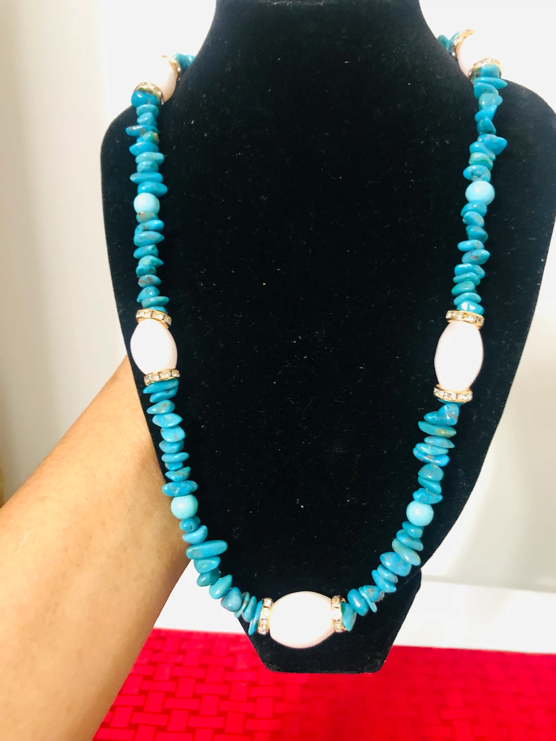 LA-RAZIEL Authentic Natural Turquoise Necklace - photo 3