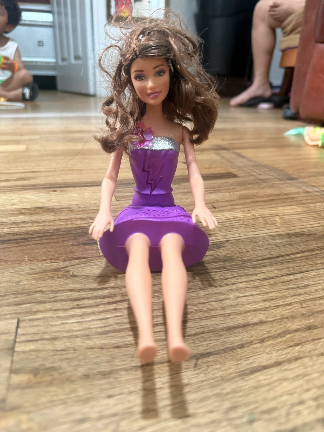 Barbie Doll Purple Dress