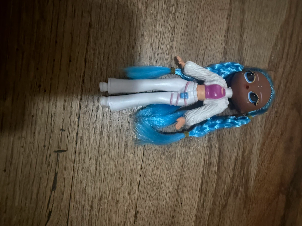 Fashion Doll with Blue Braids
