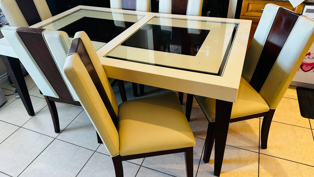 Dining Table and Chairs Set of 6 - photo 2