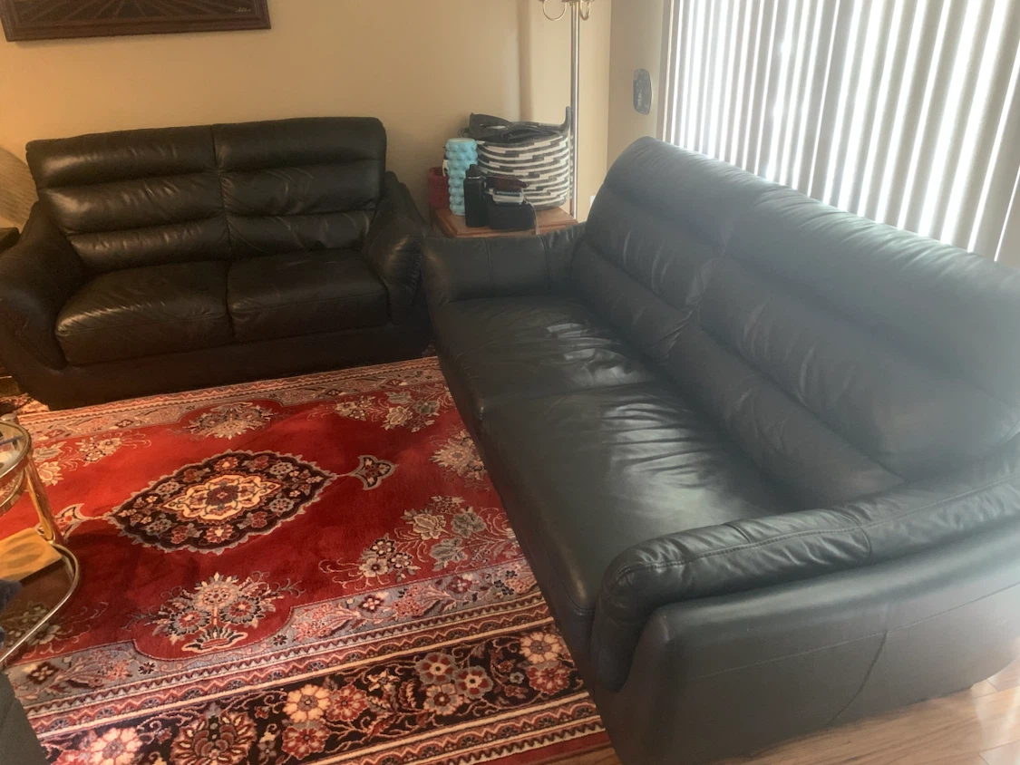 FREE. Sofa and love seat