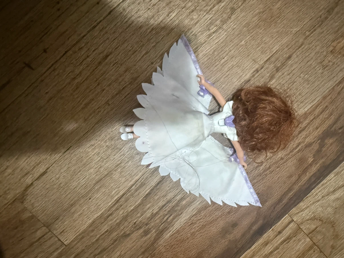 Fairy Doll with Purple and Pink Wings - photo 2