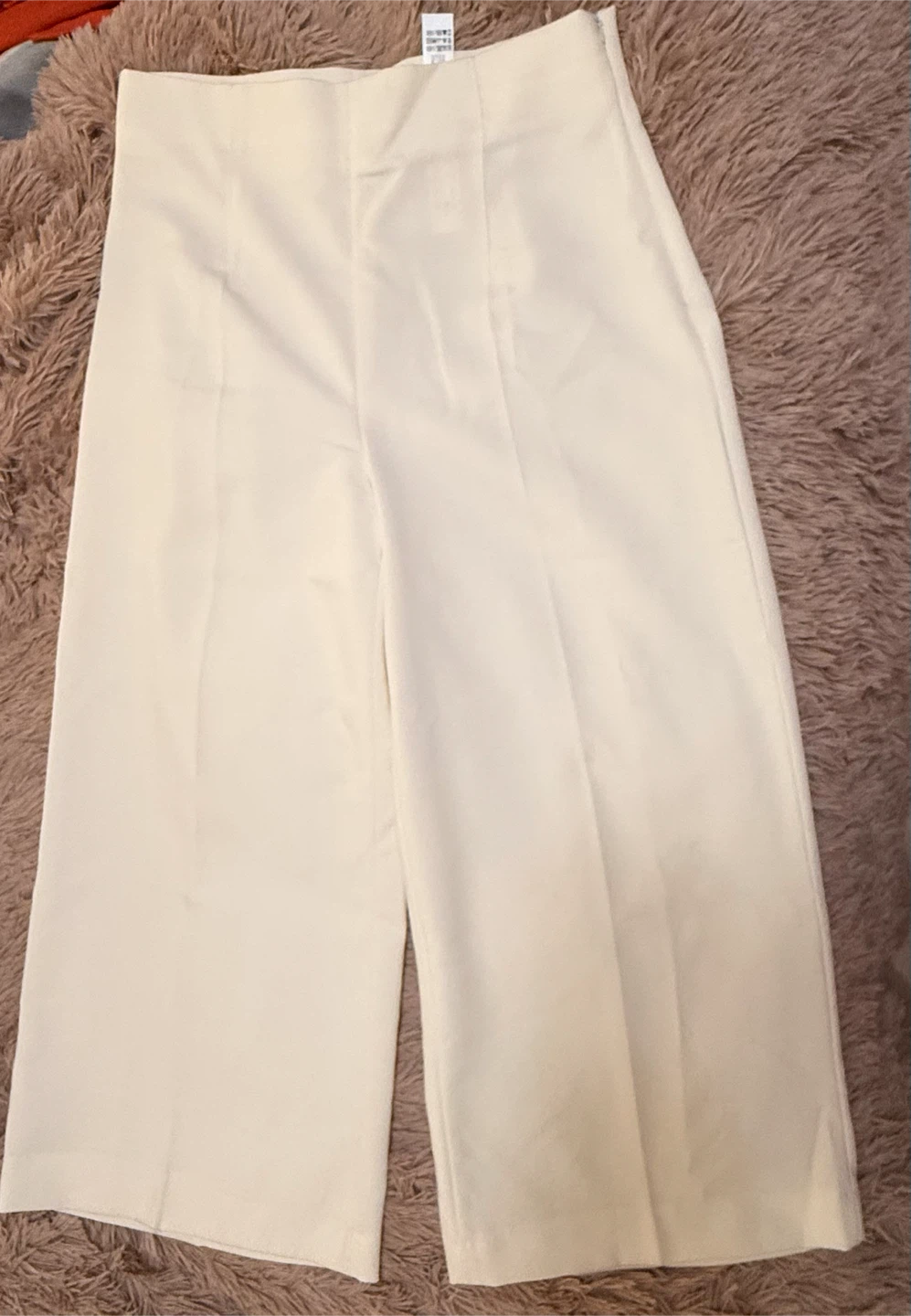 ZARA Cream Culottes Size XL