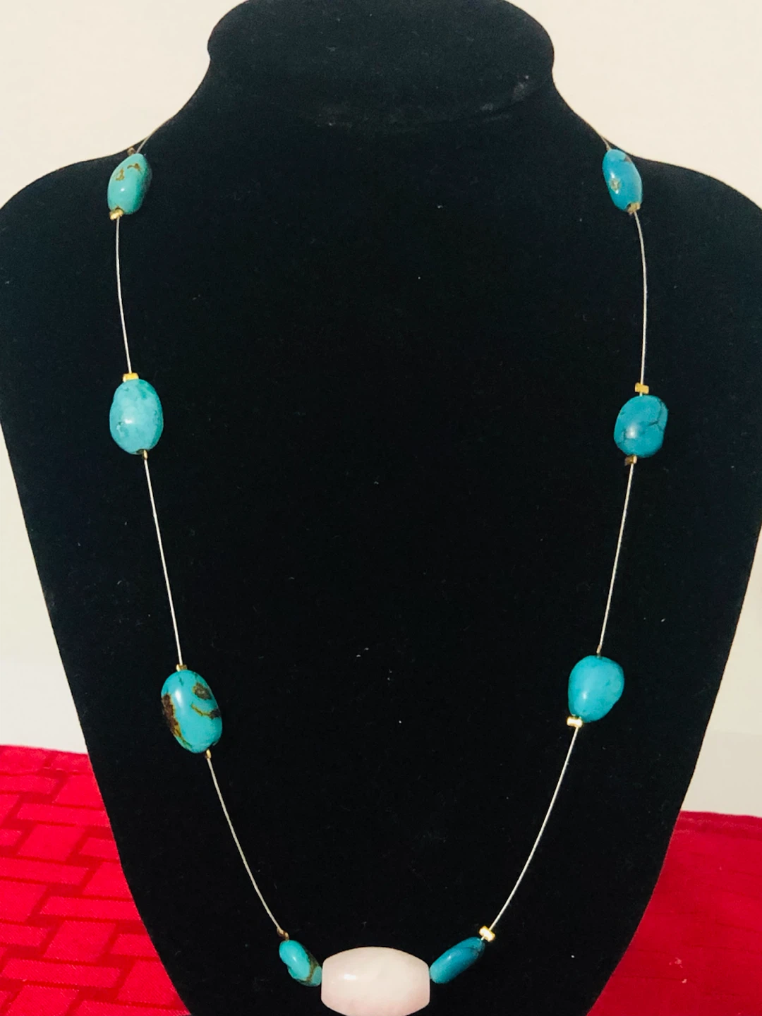 LA-RAZIEL Natural Turquoise Necklace - photo 2